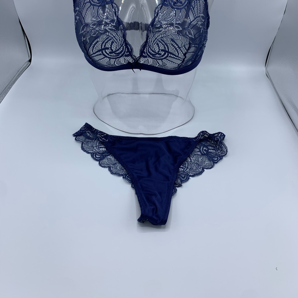 Cosabella Silver Lace Brazilian Bikini